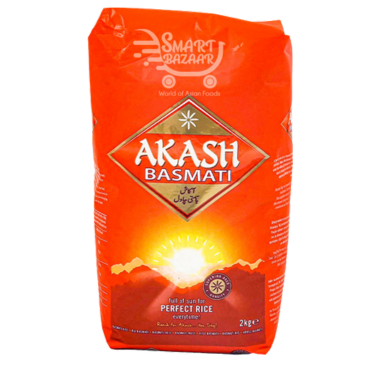 Akash Basmati Rice 2kg- Akash basmoti cal- Akash Basmati Reis