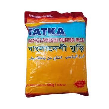 Bangladeshi puffed rice tatka 500g- bangladeshi tatka muri - Frischer Puffreis aus Bangladesch