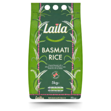 Laila Basmati Rice- Laila basmoti cal-  Laila Basmati Reis