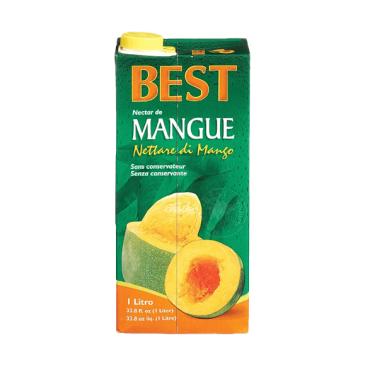 Succo di Mango Nectar Best Mangue 1L - Suko di am jus - Mangonektarsaft Best Mangue