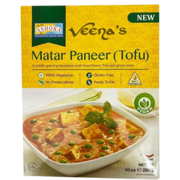 Ashoka Matar Paneer Tofu 280g- Ashok Motor ponir-  Ashoka Matar Paneer Tofu