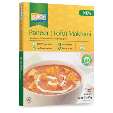 Ashoka Paneer (Tofu) Makhani 280g- Ashok Ponir Makhani- Ashok Paneer (Tofu) Butter